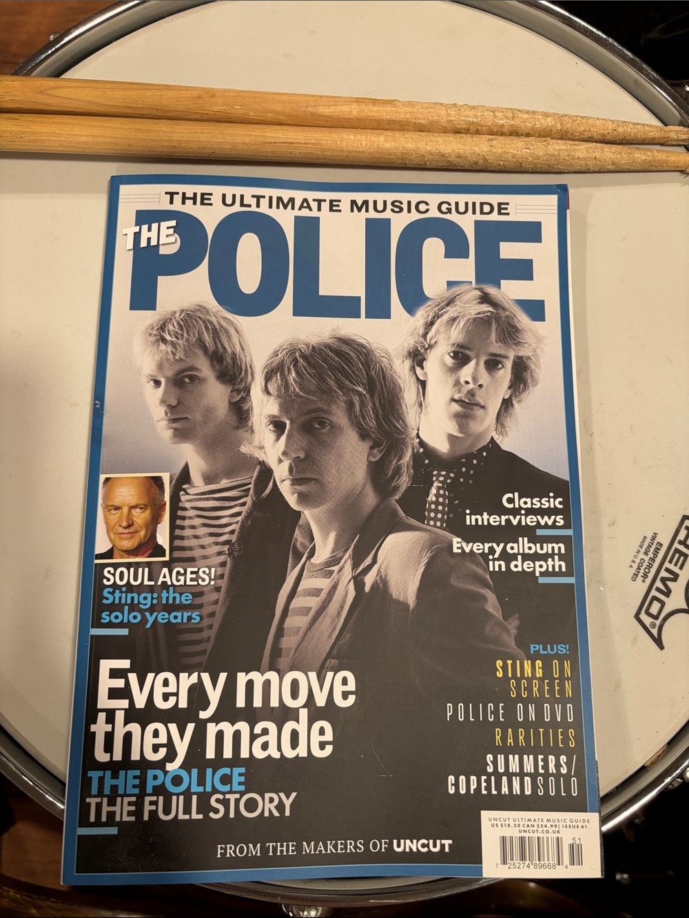 Uncut Magazine The Ultimate Music Guide The Police Issue 61 2025